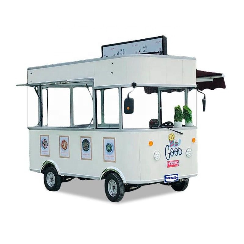 Electric Fast Food Truck Trail - Commercial Kitchen Trailer ulasan dan harga