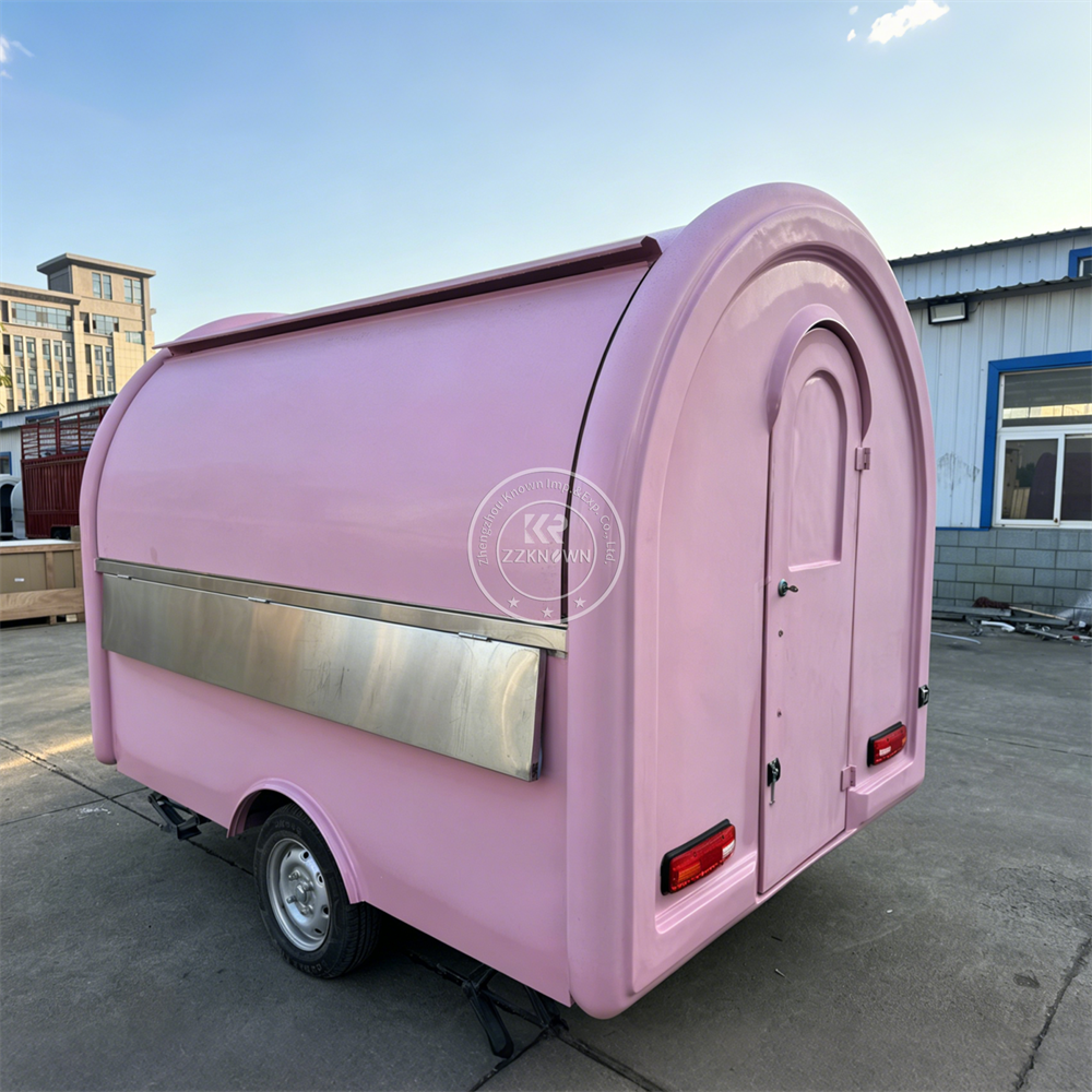 Stainless Steel Mobile BBQ Foo - Commercial Kitchen Trailer ulasan dan harga