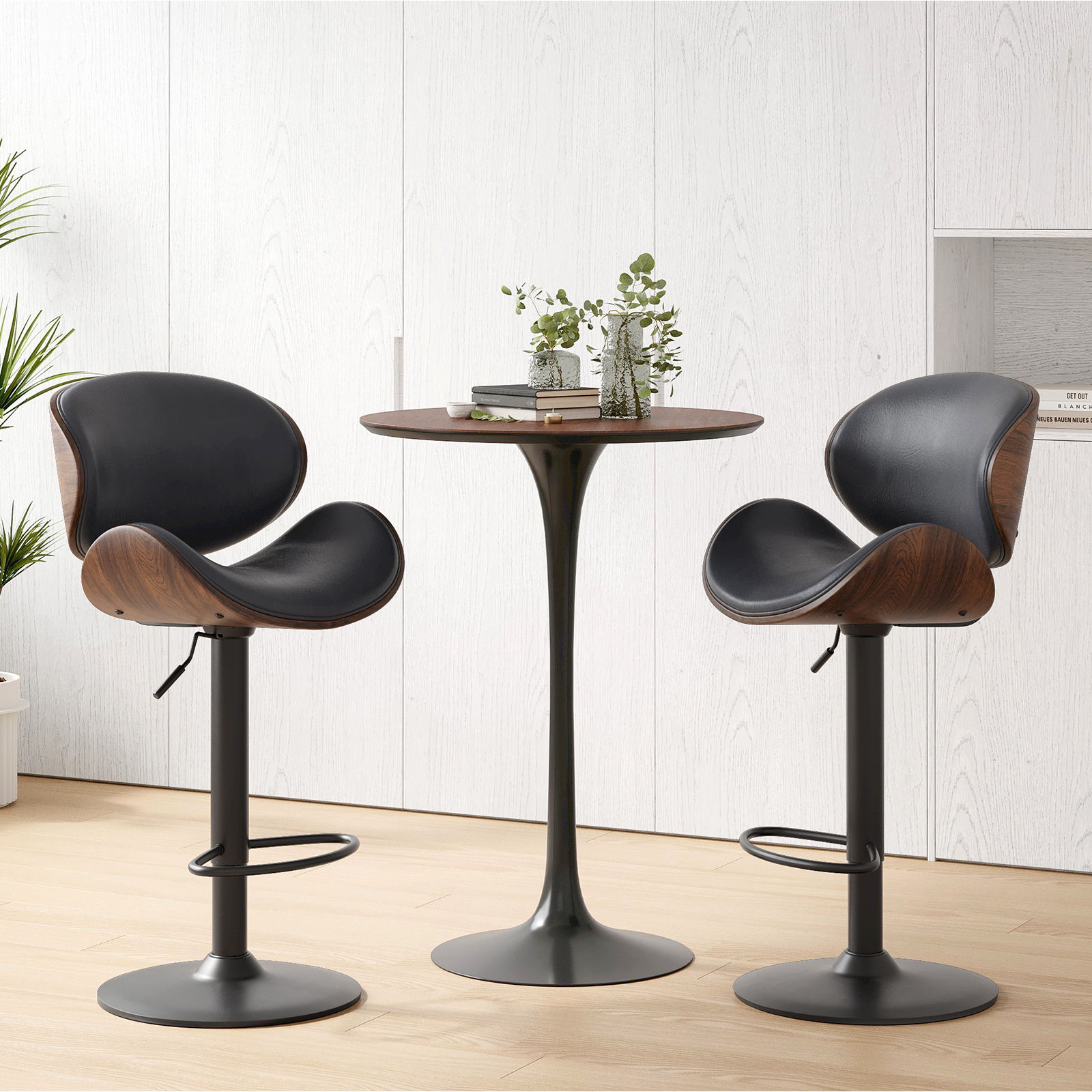 Farini Set of 2 Swivel Bar Sto - Commercial Kitchen Island ulasan dan harga