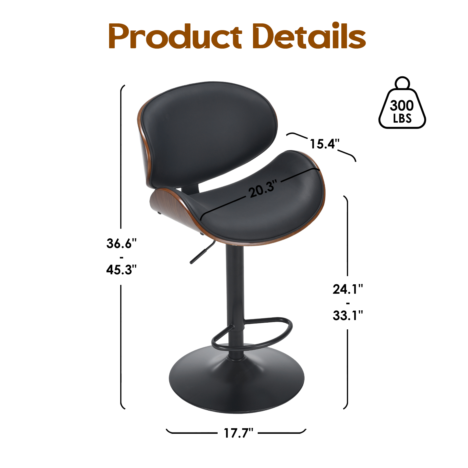 Farini Set of 2 Swivel Bar Sto - Commercial Kitchen Island ulasan dan harga