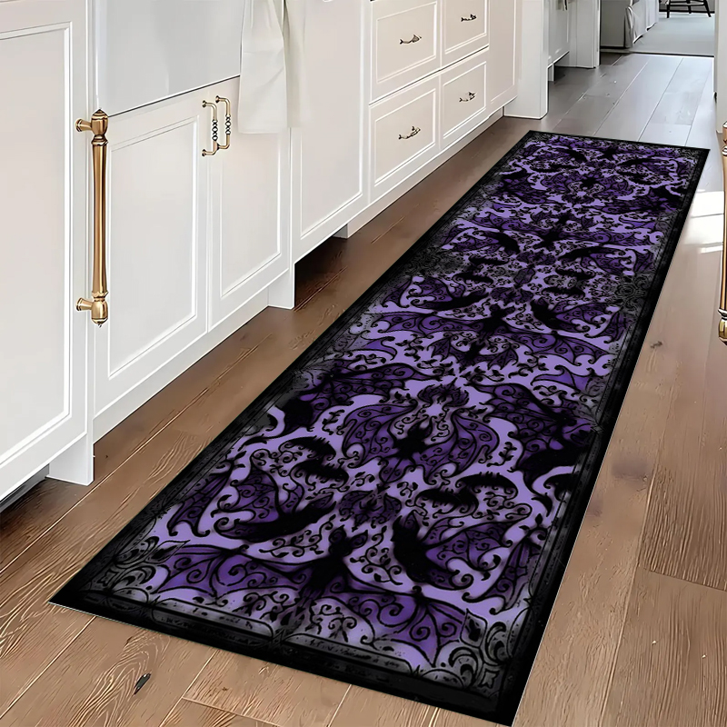 Gothic Skull & Bat Runner Area - Commercial Kitchen Mats ulasan dan harga