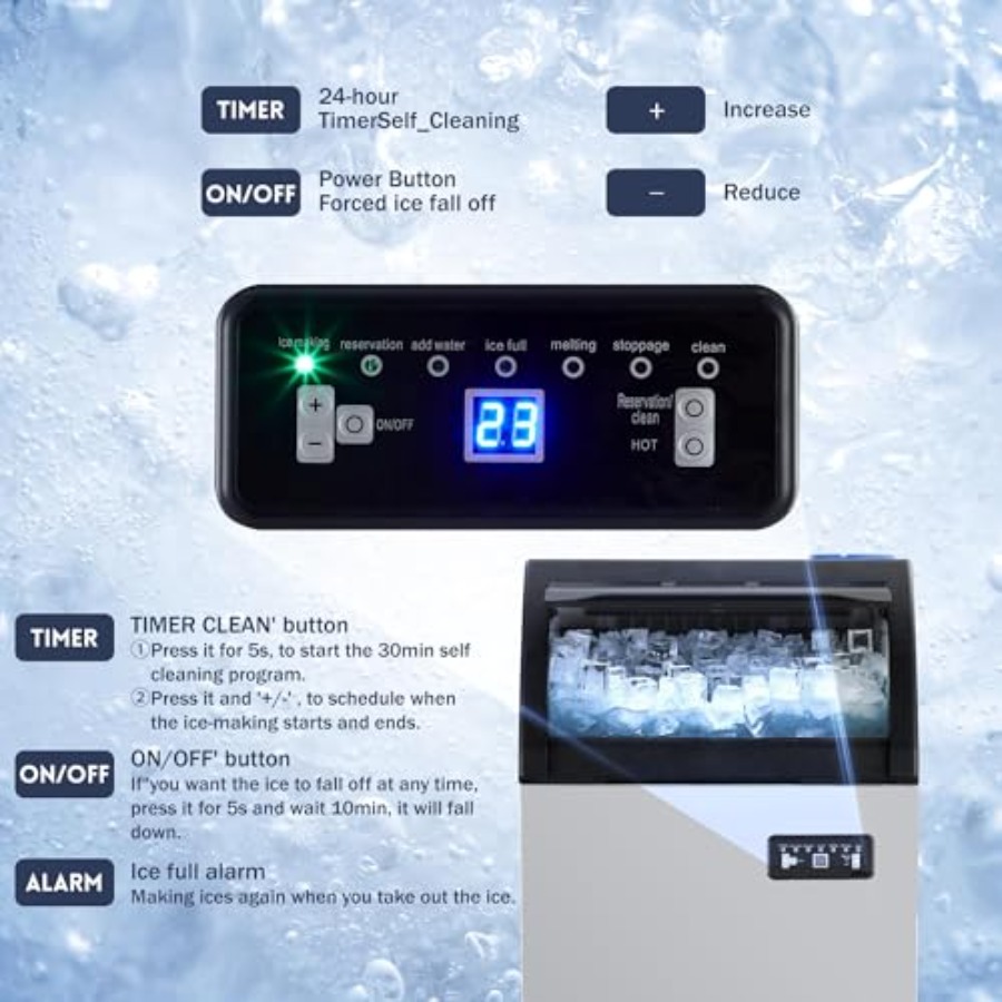 Commercial Ice Maker Machine f - Commercial Kitchen Ice Machine ulasan dan harga