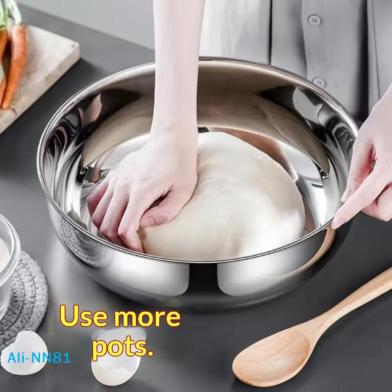 【N】Stainless Steel Mixing Bowl - Commercial Kitchen Dishwasher ulasan dan harga