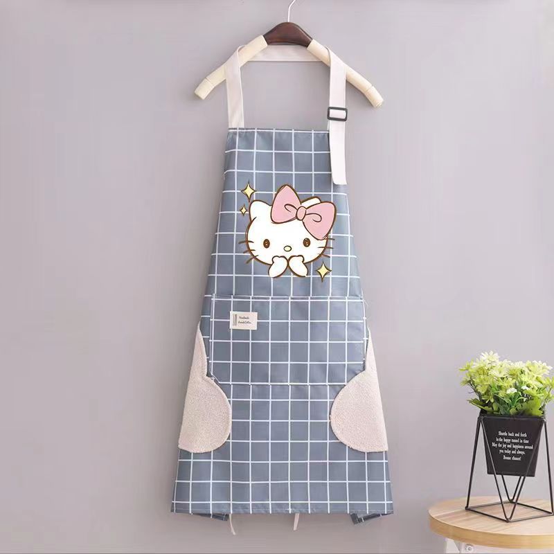 Hello Kitty Apron Cute Cartoon - Commercial Kitchen Set ulasan dan harga