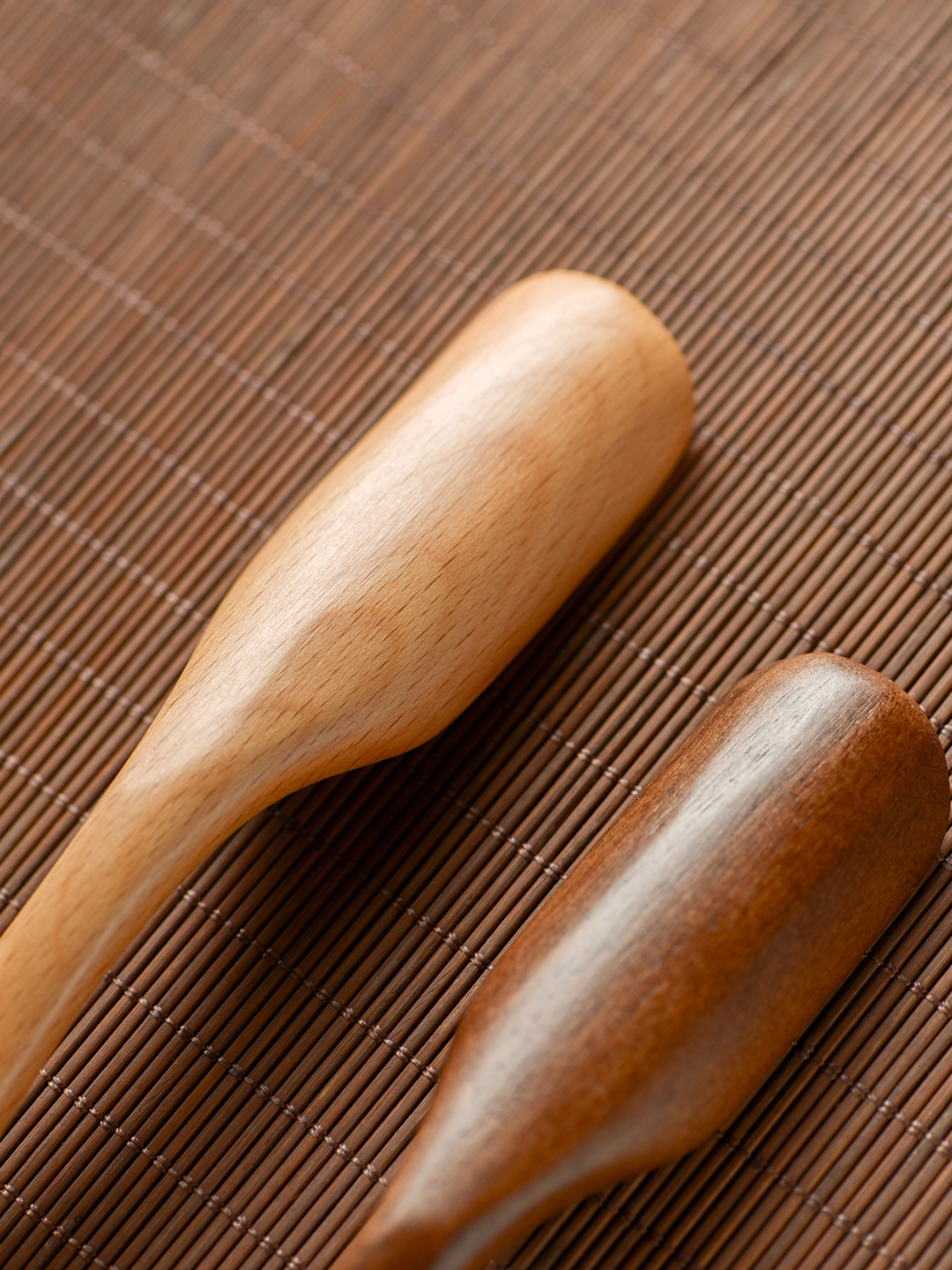 Walnut Wood Tea Spoon Tea Cere - Commercial Kitchen Set ulasan dan harga