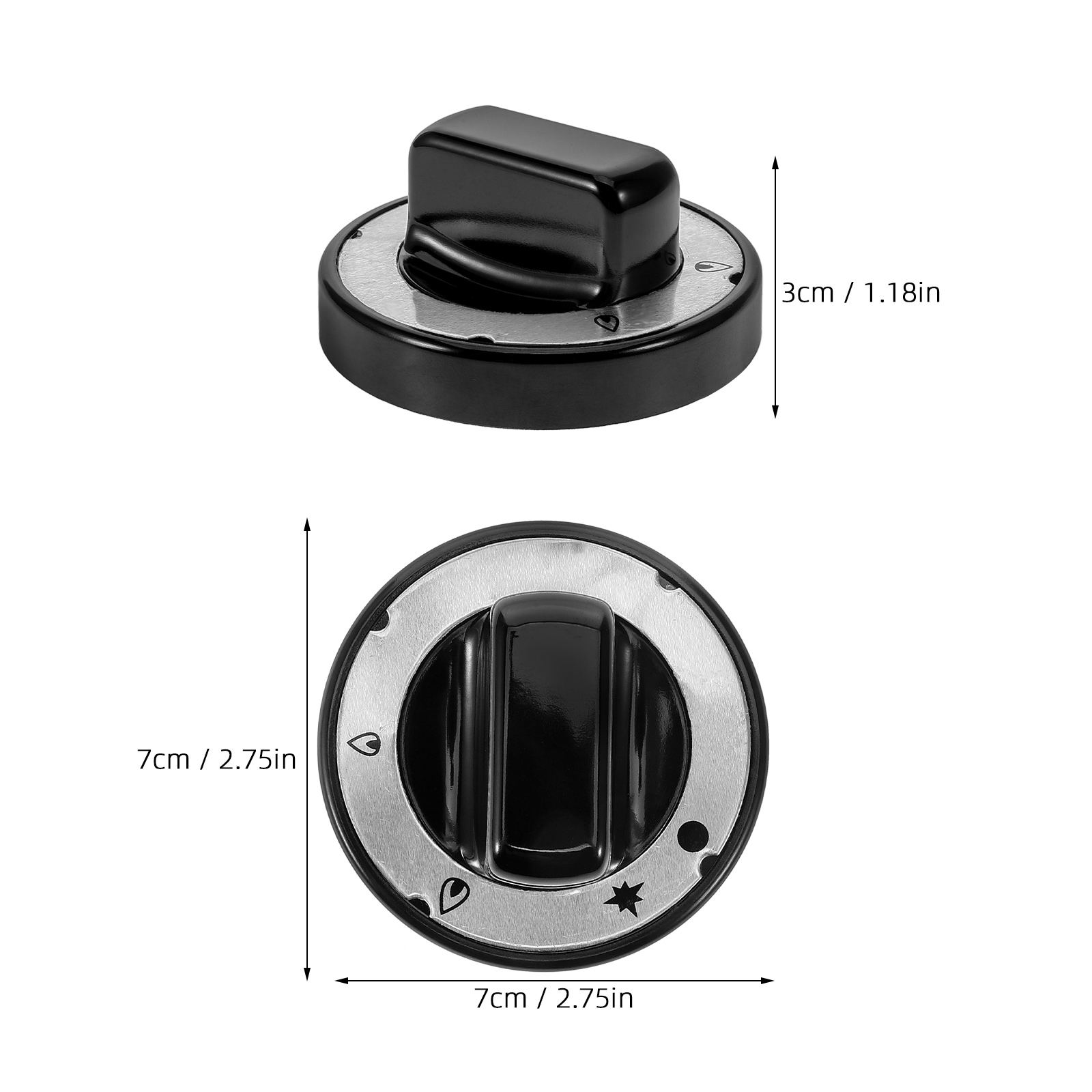 70Mm Red Heat Resistant Knob F - Commercial Kitchen Burner ulasan dan harga