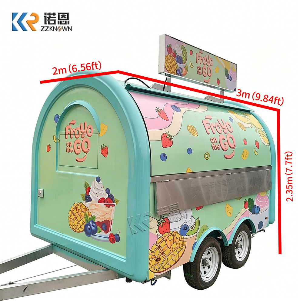 Mobile Food Trailer Commercial - Commercial Kitchen Trailer ulasan dan harga