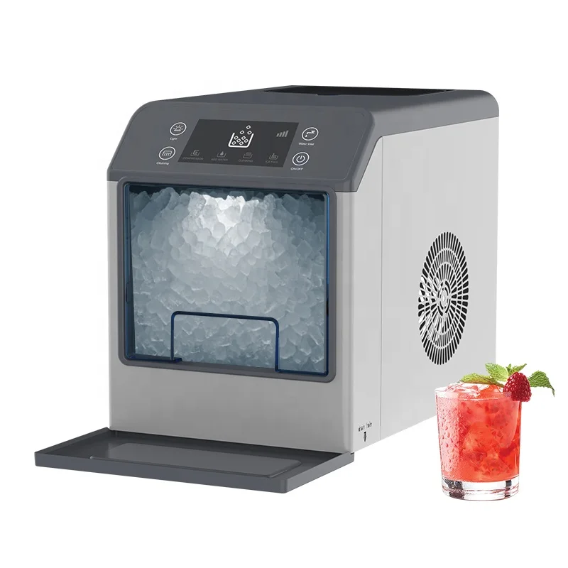 33LBS/24H Commercial Ice Maker - Commercial Kitchen Ice Machine ulasan dan harga