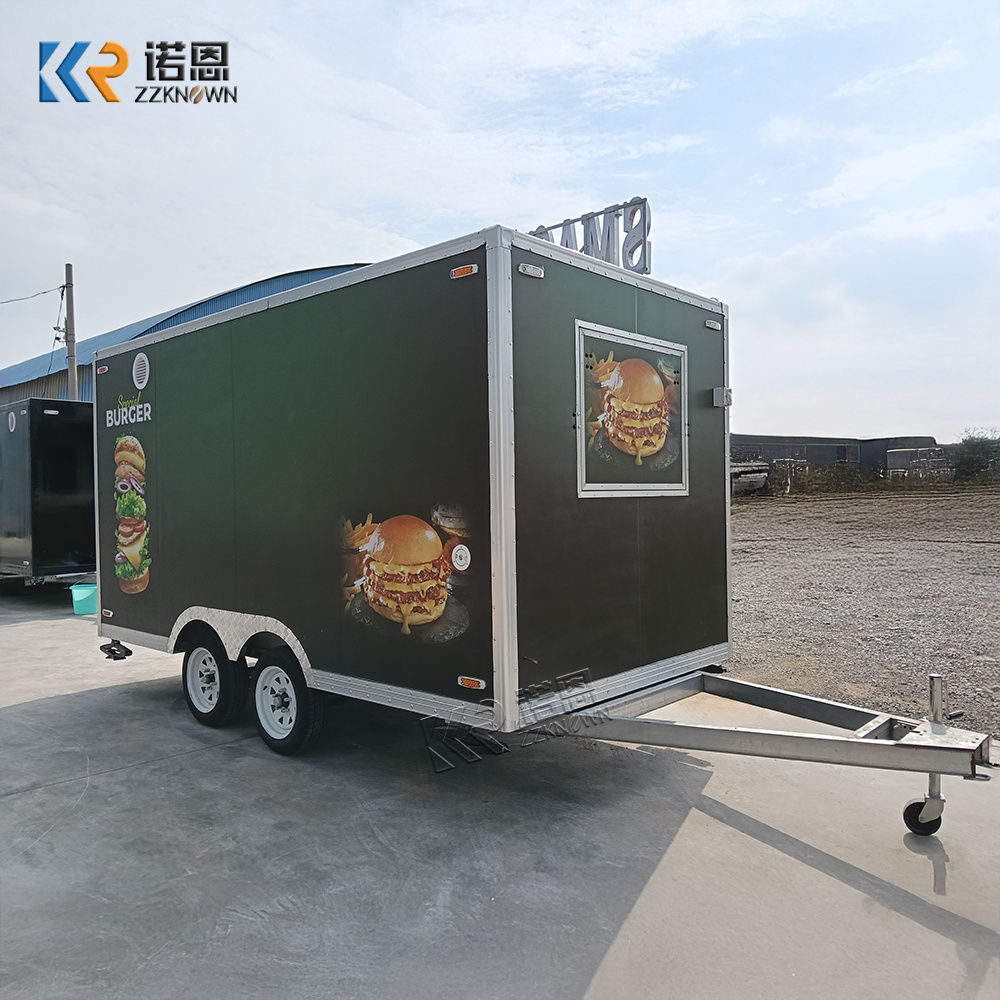 Custom Small Food Truck Custom - Commercial Kitchen Trailer ulasan dan harga