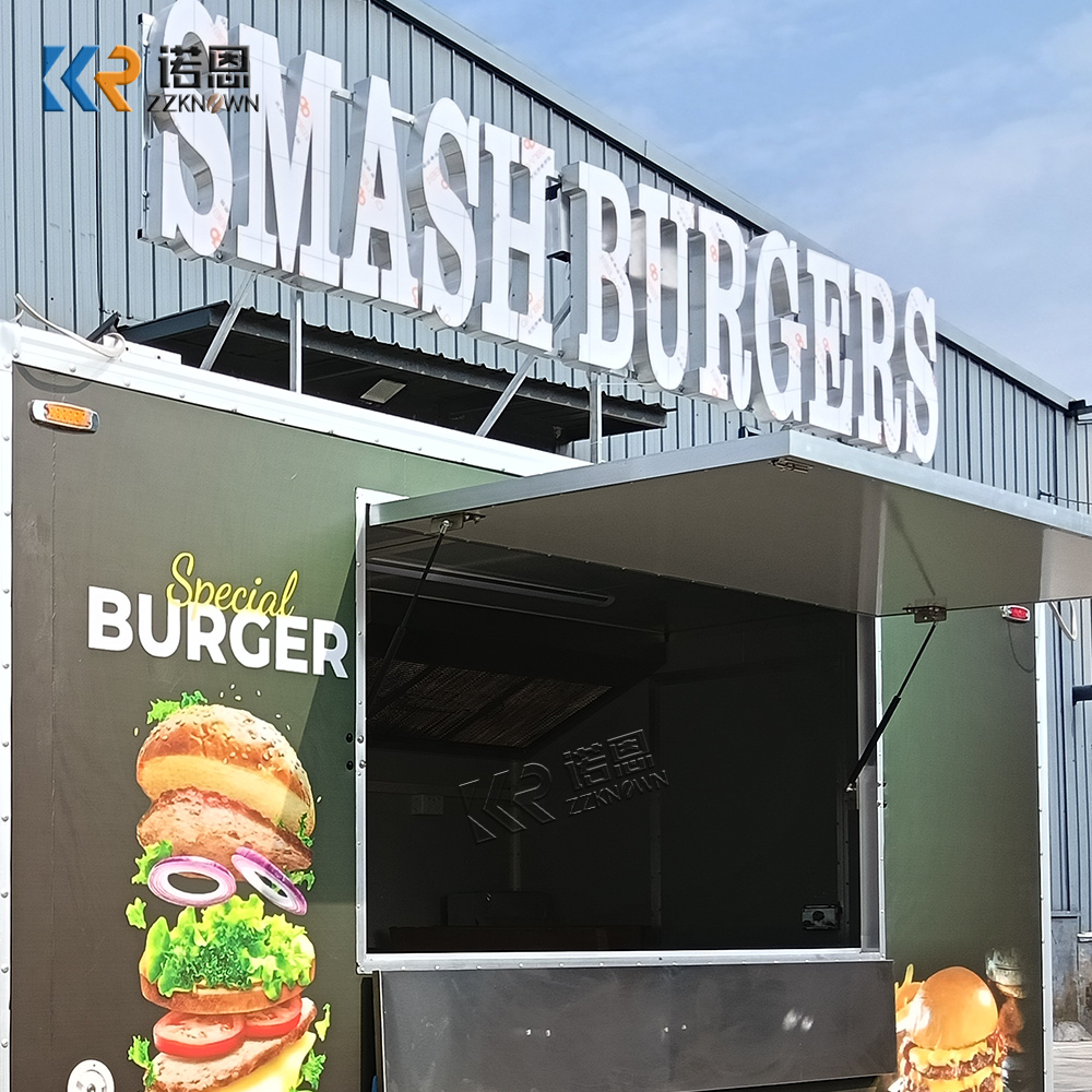 Custom Small Food Truck Custom - Commercial Kitchen Trailer ulasan dan harga