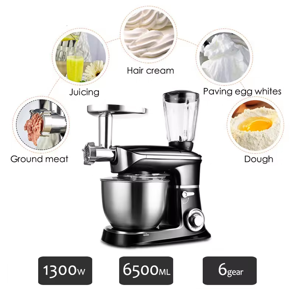 Commercial 6.5L Stand Food Ble - Dough Mixer Machine ulasan dan harga