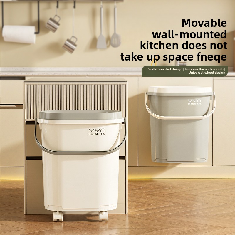 Large Capaci Kitchen Batoom Wa - Commercial Kitchen Garbage Can ulasan dan harga