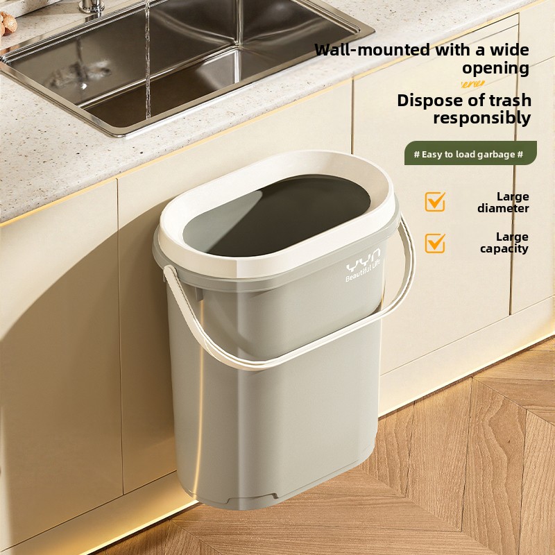 Large Capaci Kitchen Batoom Wa - Commercial Kitchen Garbage Can ulasan dan harga