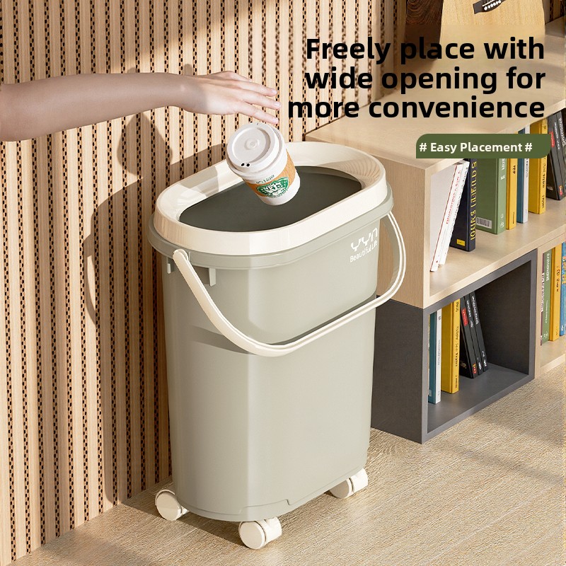 Large Capaci Kitchen Batoom Wa - Commercial Kitchen Garbage Can ulasan dan harga