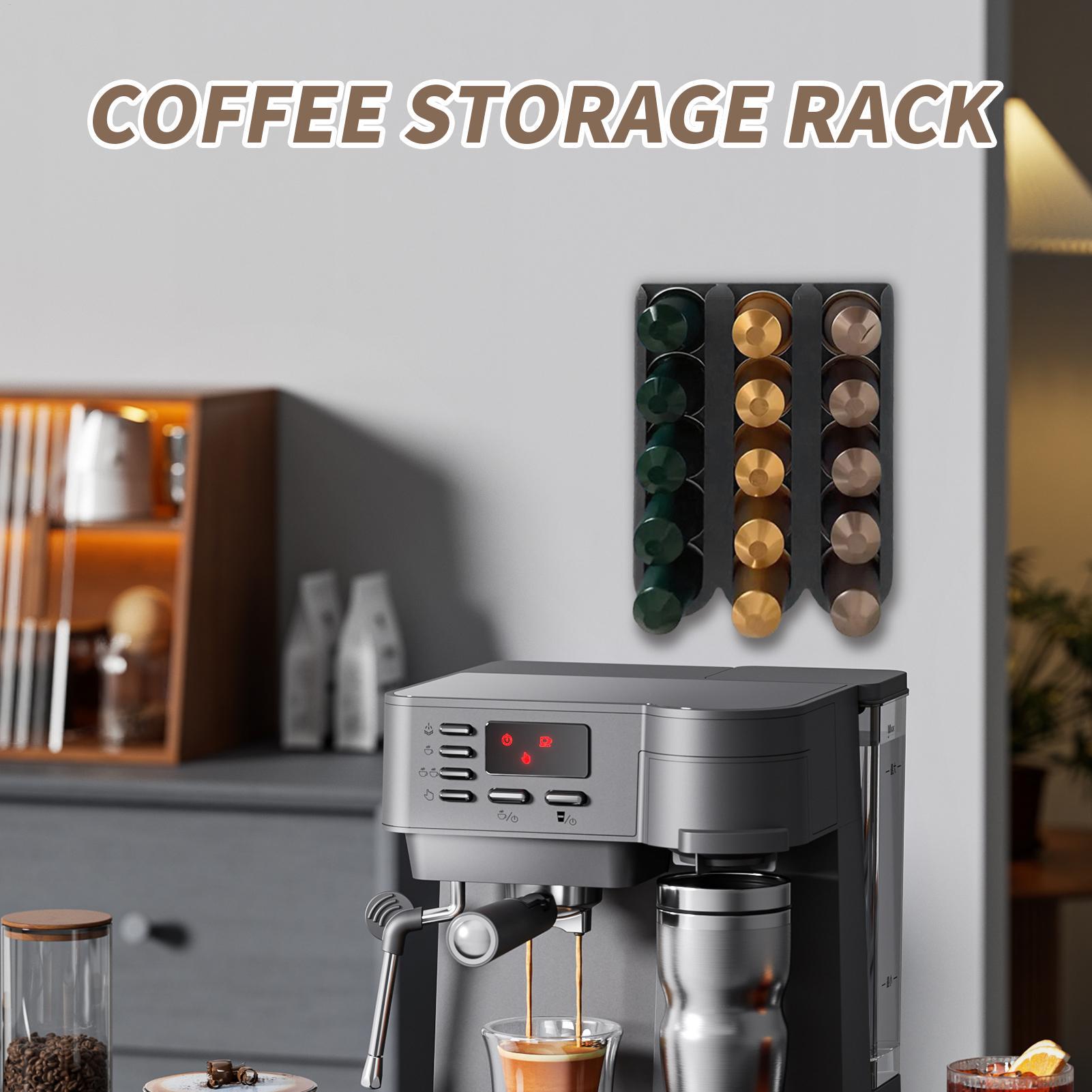Coffee Pod Storage Wall Mounte - Commercial Kitchen Rack ulasan dan harga