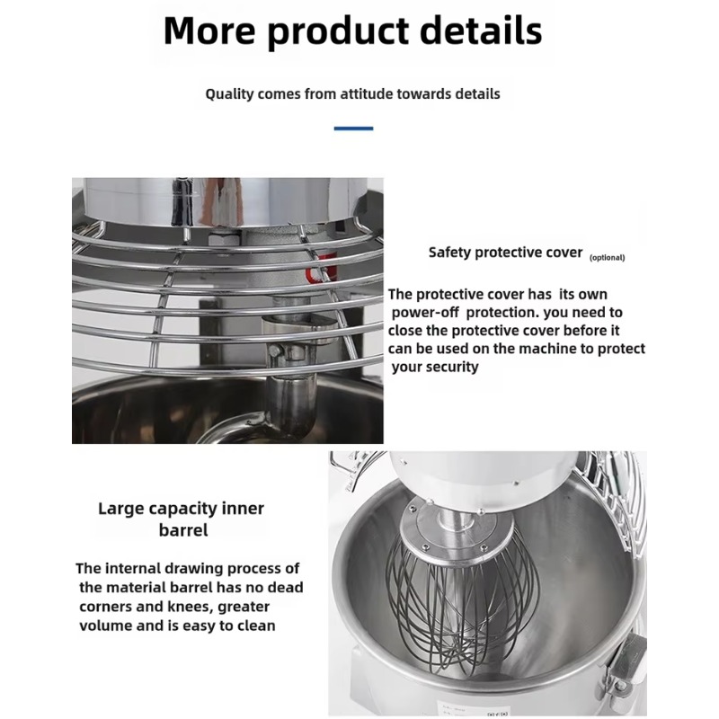 Custom Commercial Hot Sale 10k - Dough Mixer Machine ulasan dan harga