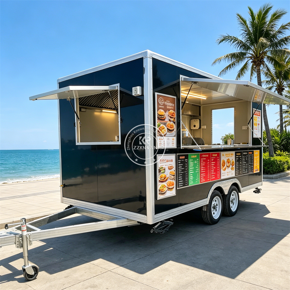 Custom High Quality Catering F - Commercial Kitchen Trailer ulasan dan harga