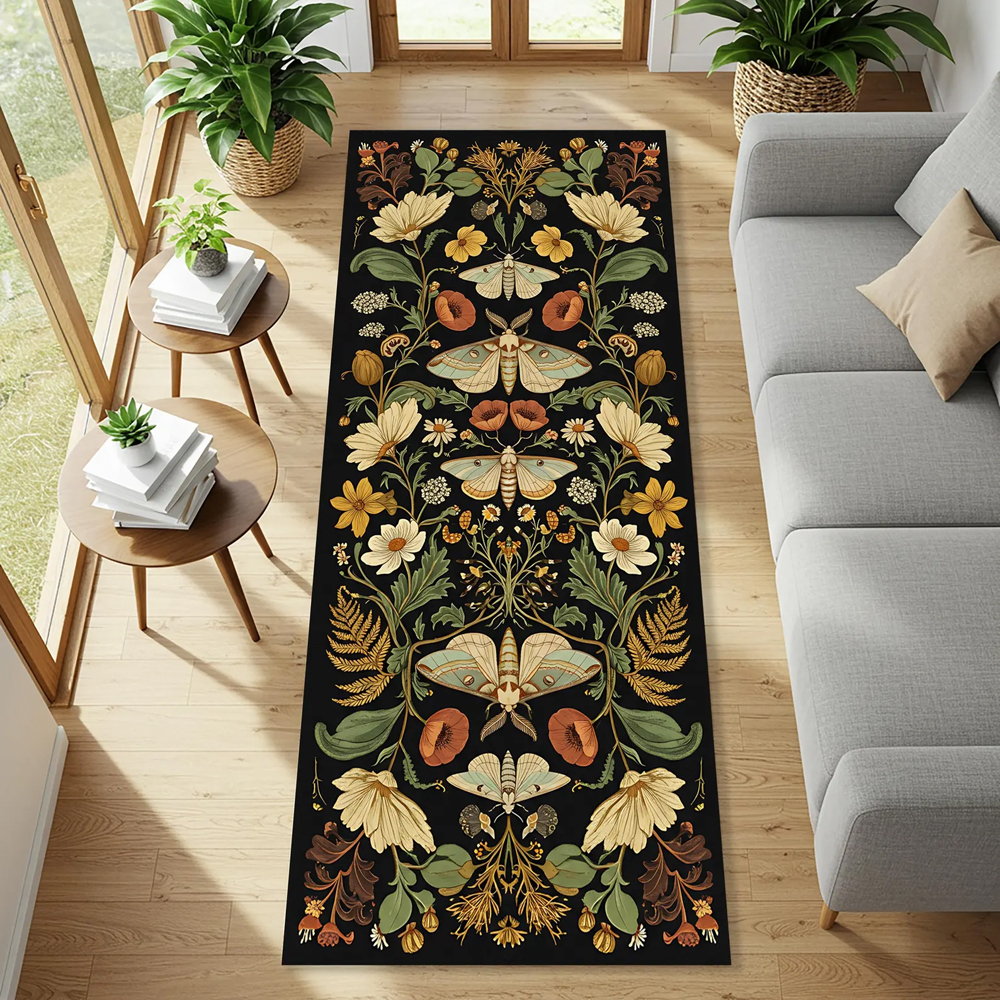 Vintage Floral & Wildlife Runn - Commercial Kitchen Mats ulasan dan harga