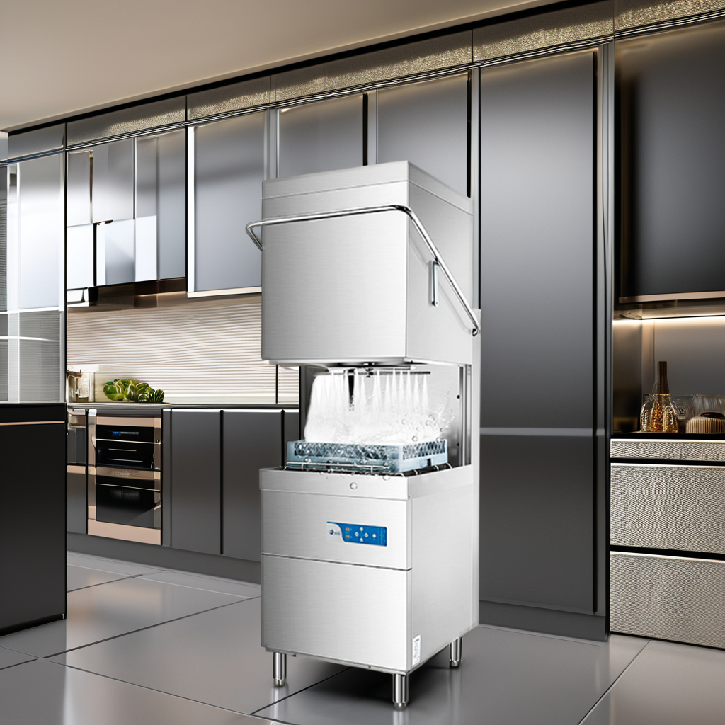 ef-Smart Electric Stainless St - Commercial Kitchen Dishwasher ulasan dan harga