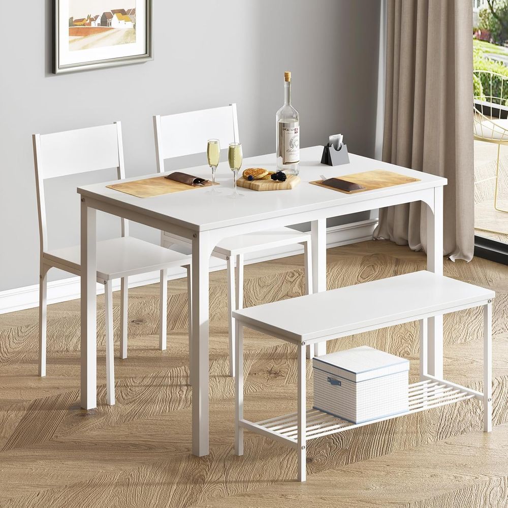 4 Pieces Dining Table Set, 43. - Commercial Kitchen Set ulasan dan harga