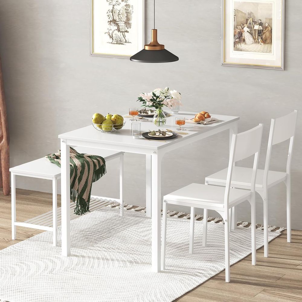 4 Pieces Dining Table Set, 43. - Commercial Kitchen Set ulasan dan harga