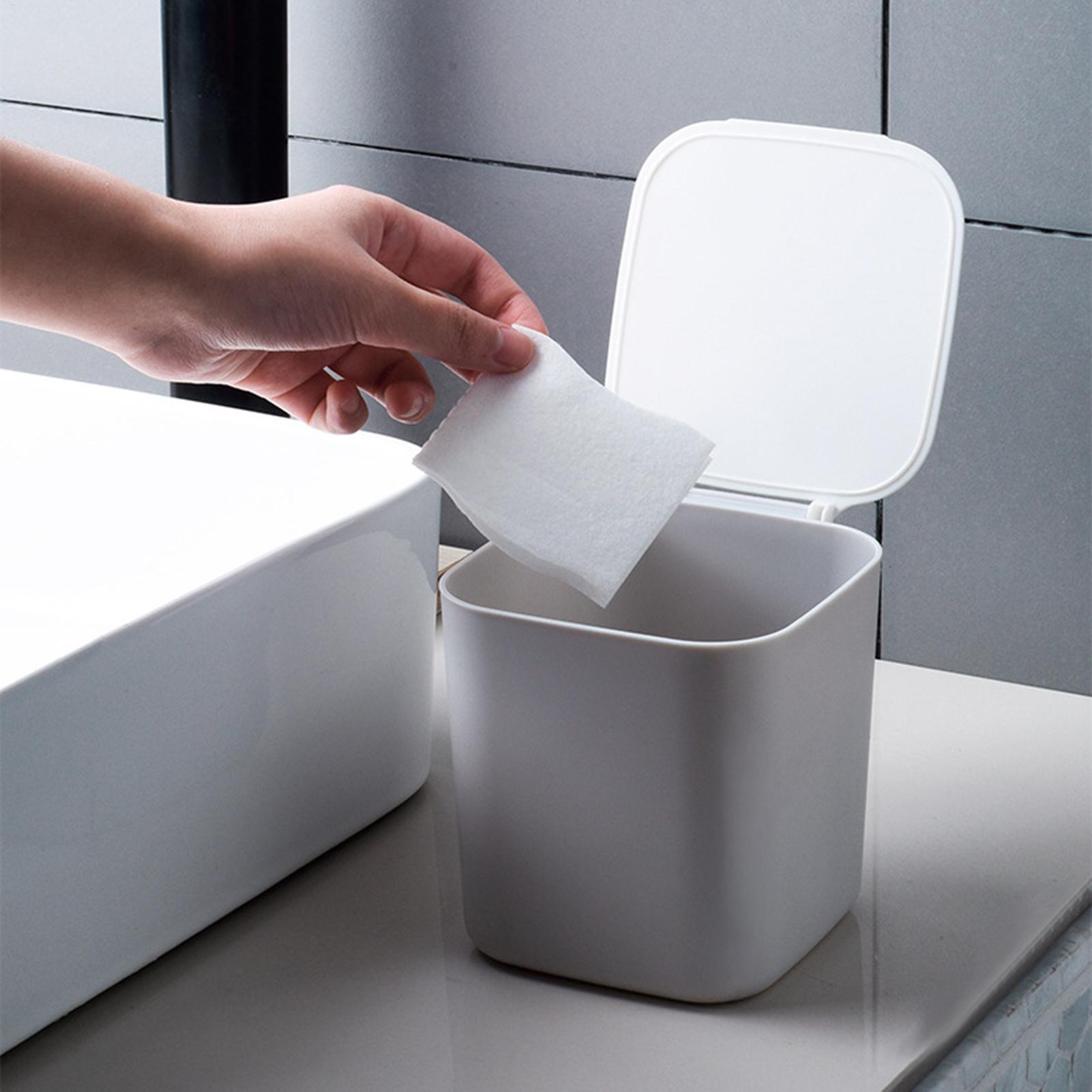 Mini Trash Can with Lid Small  - Commercial Kitchen Bin ulasan dan harga