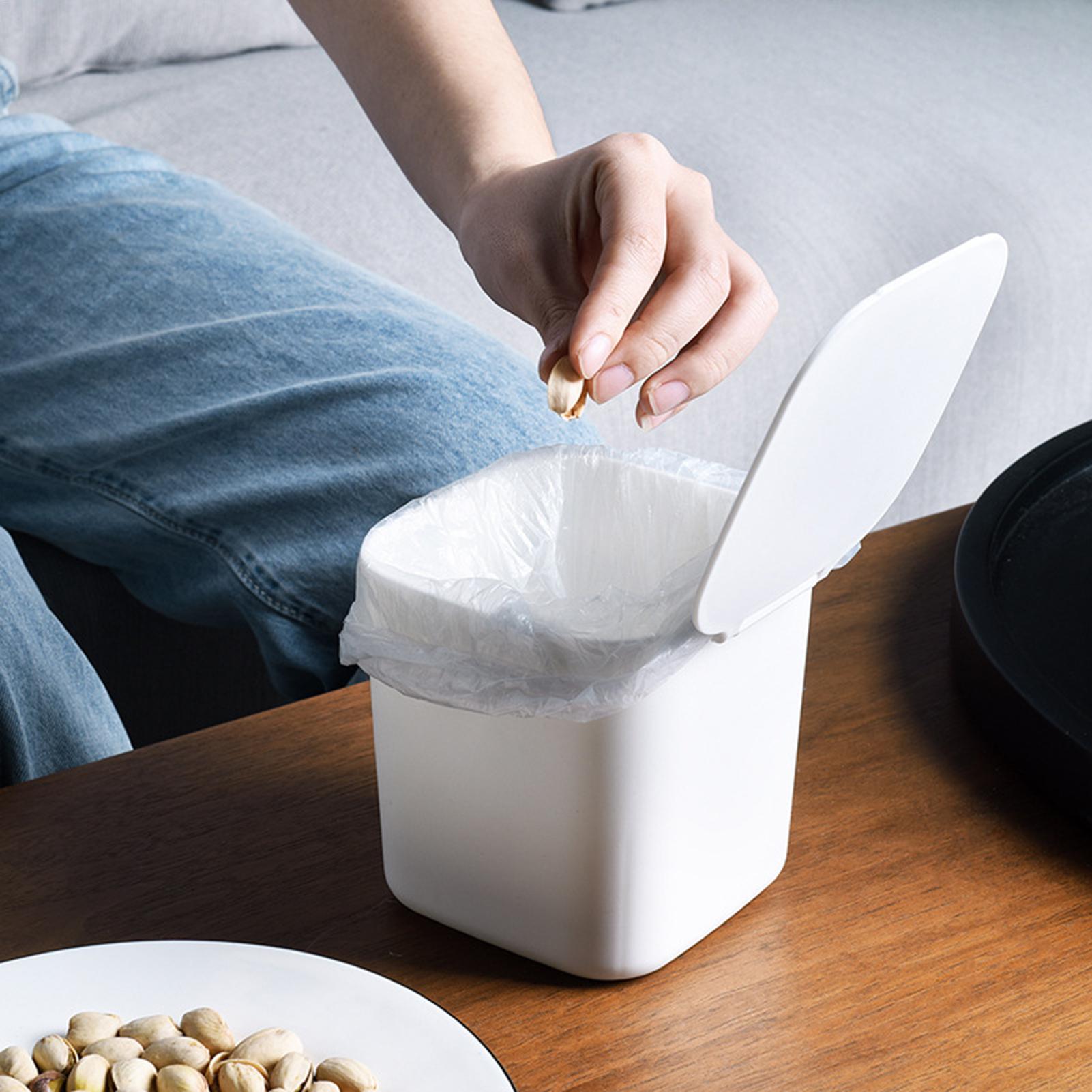 Mini Trash Can with Lid Small  - Commercial Kitchen Bin ulasan dan harga