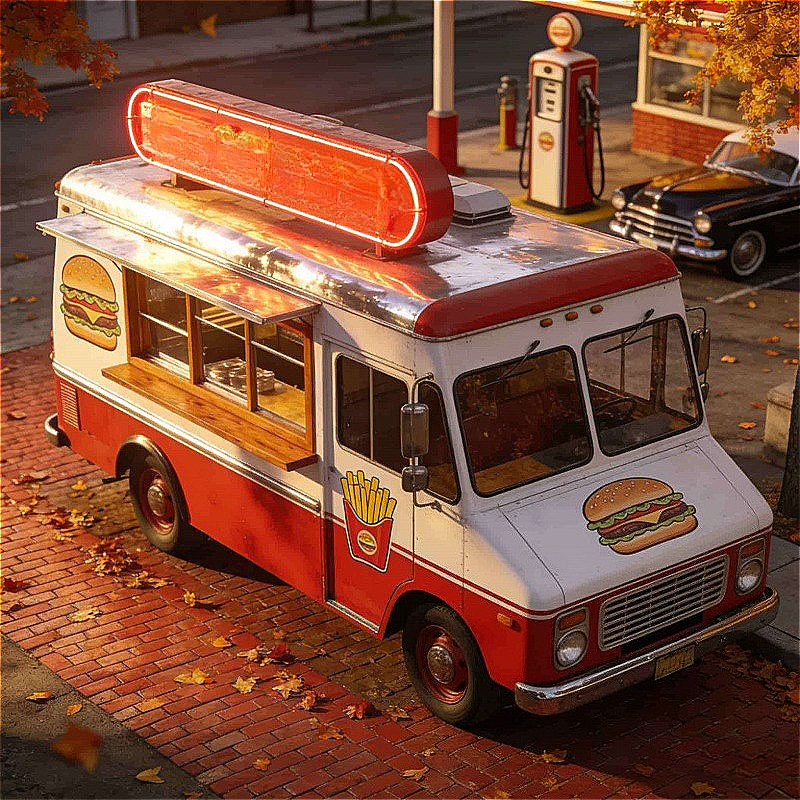 Mobile Food Trailer Stainless  - Commercial Kitchen Vendor ulasan dan harga