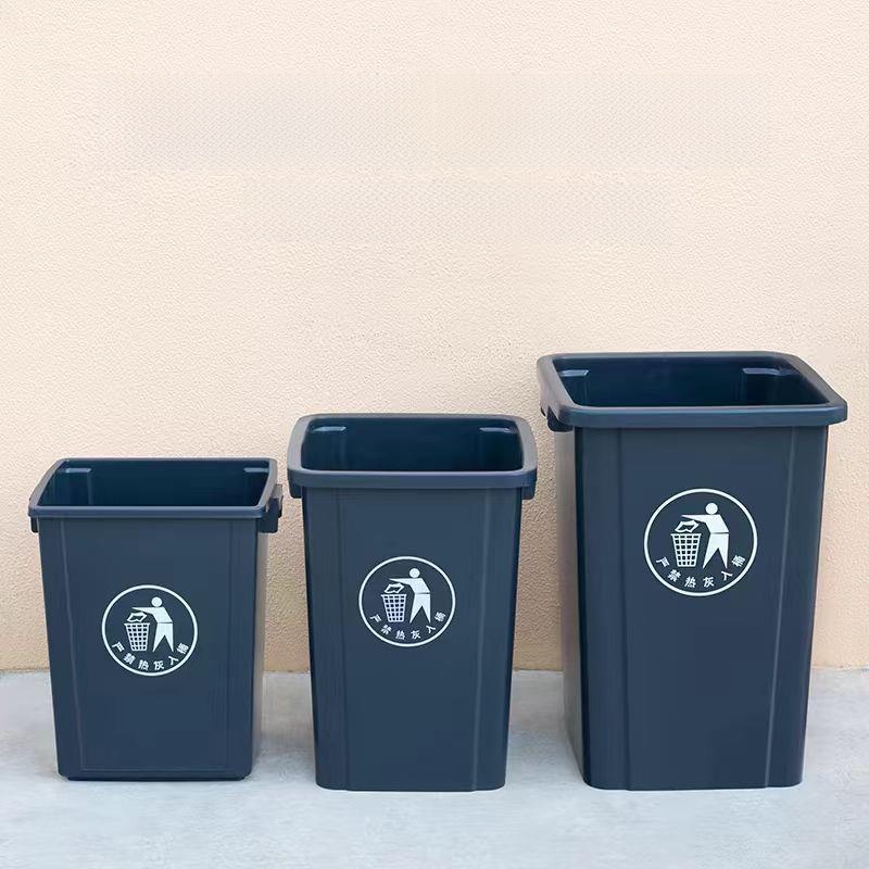 Large Capacity Square Kitchen  - Commercial Kitchen Garbage Can ulasan dan harga