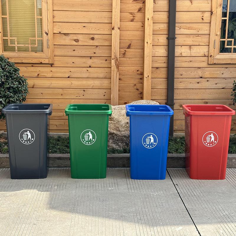 Large Capacity Square Kitchen  - Commercial Kitchen Garbage Can ulasan dan harga