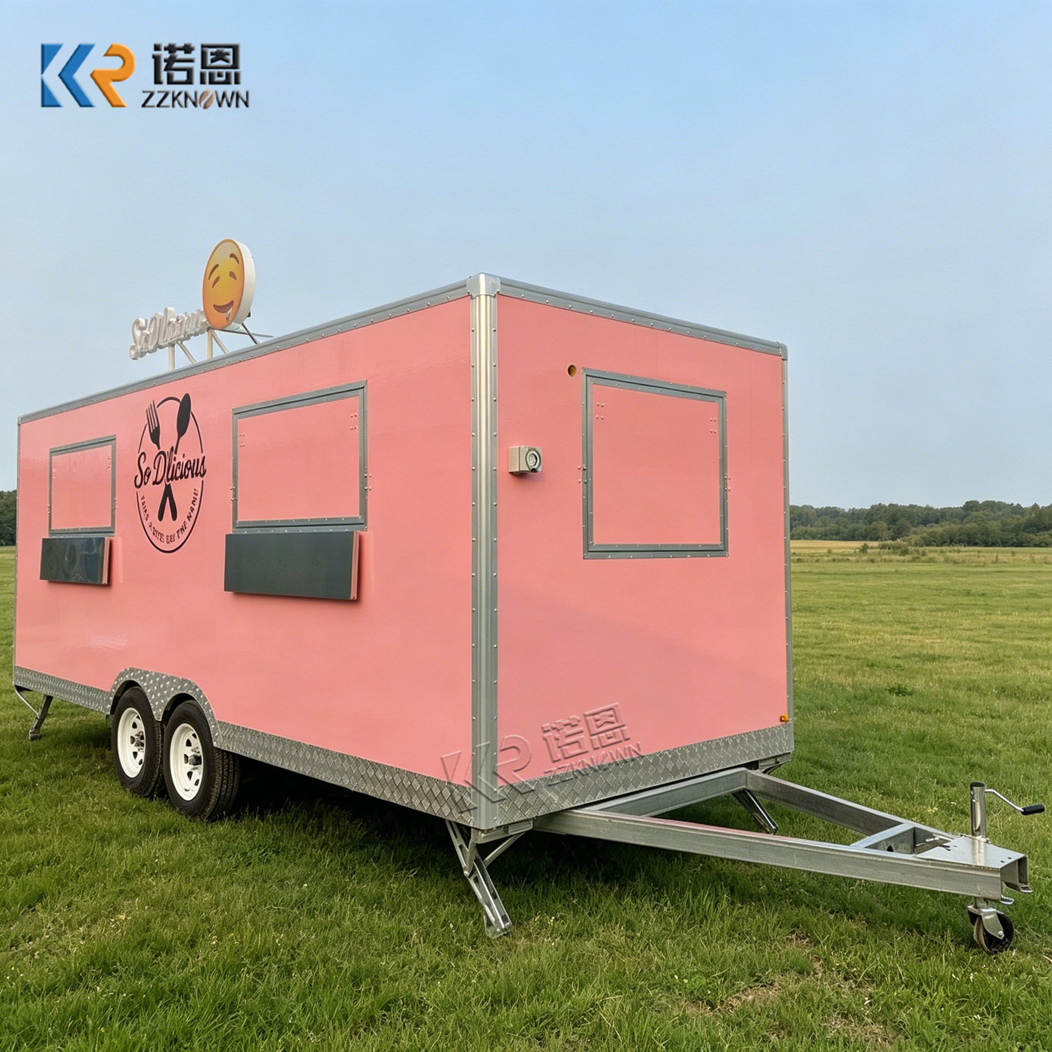 High Quality Food Truck Commer - Commercial Kitchen Trailer ulasan dan harga