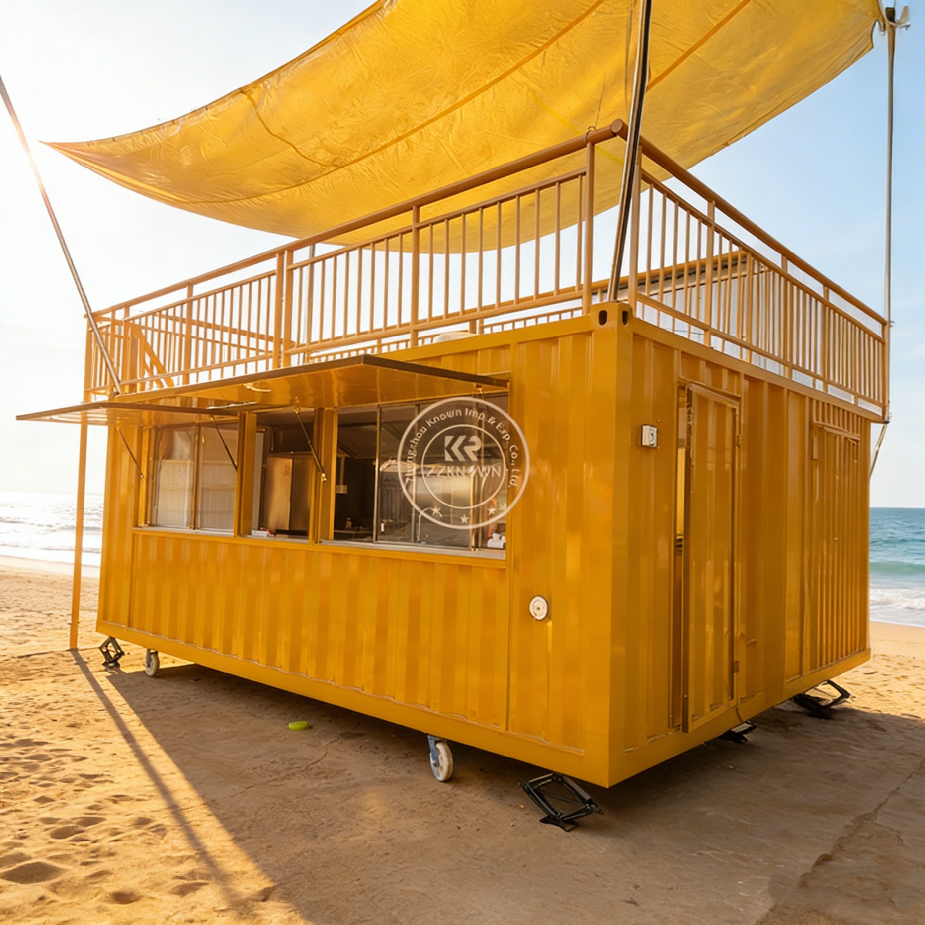 Expandable Food Truck Containe - Commercial Kitchen Trailer ulasan dan harga