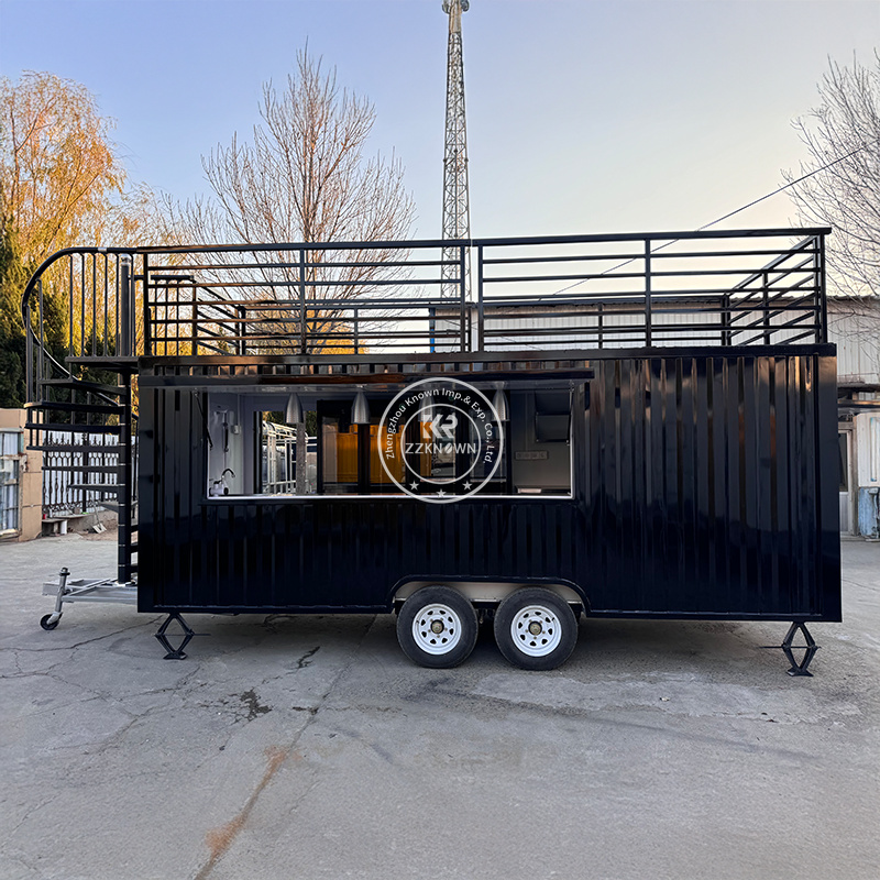 Expandable Food Truck Containe - Commercial Kitchen Trailer ulasan dan harga