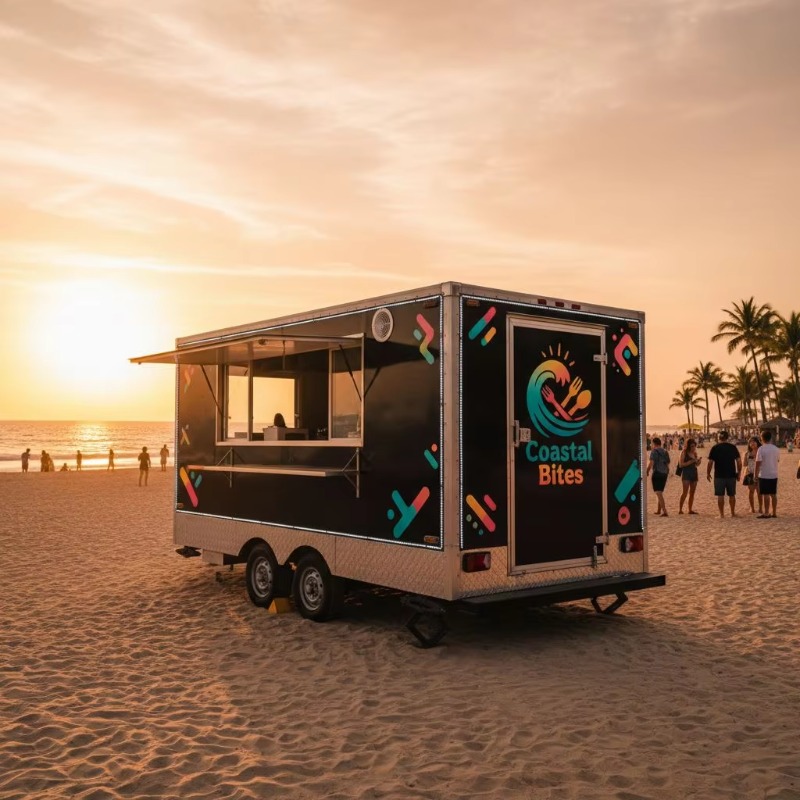 Pizza Food Truck Pizza Van Foo - Commercial Kitchen Vendor ulasan dan harga