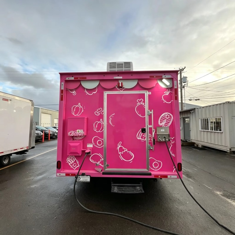 Custom Portable Food Truck Car - Commercial Kitchen Vendor ulasan dan harga