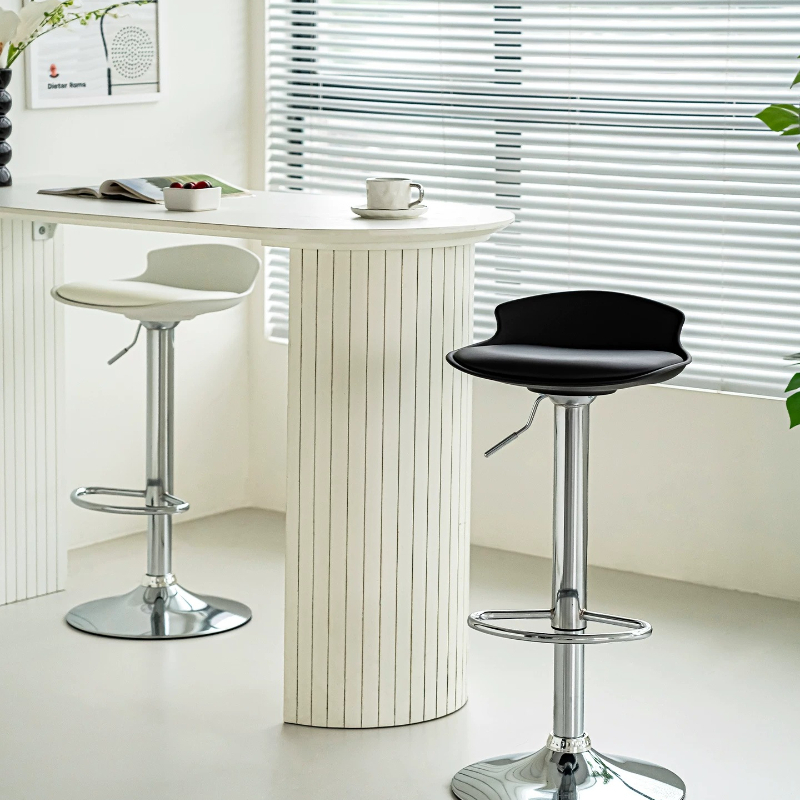 Nordic Swivel Bar Stool Height - Commercial Kitchen Island ulasan dan harga