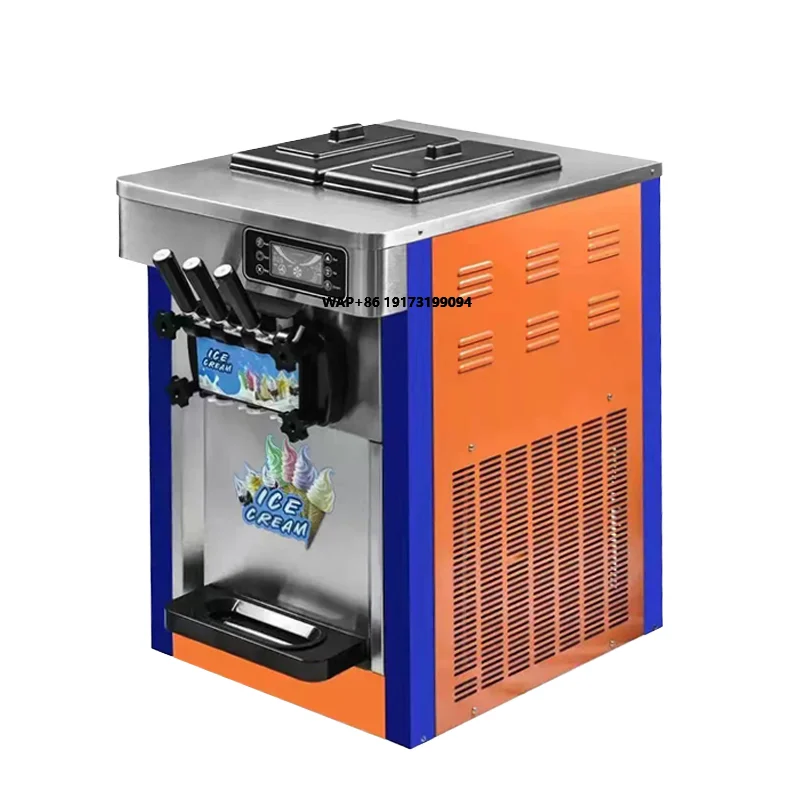 Commercial New Stainless Steel - Soft Serve Ice Cream Machine ulasan dan harga