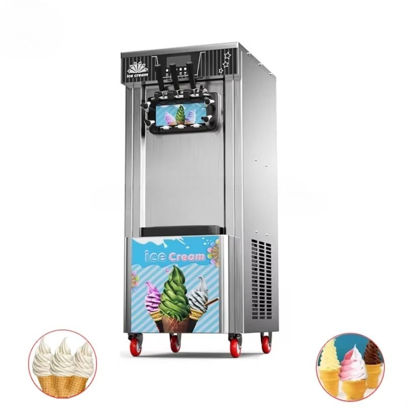 Commercial Soft Ice Cream Maki - Soft Serve Ice Cream Machine ulasan dan harga