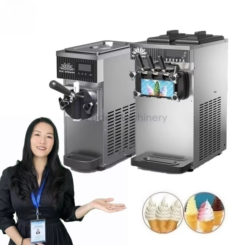 Commercial Soft Ice Cream Maki - Soft Serve Ice Cream Machine ulasan dan harga