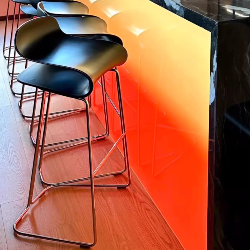 Outdoor Iron Bar Stool,Luxury  - Commercial Kitchen Island ulasan dan harga