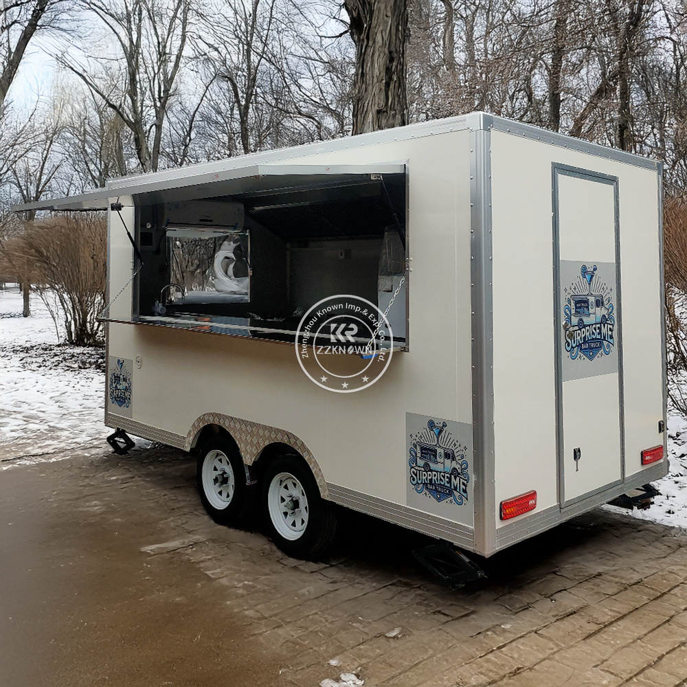 Mobile Food Truck With Full Ki - Commercial Kitchen Trailer ulasan dan harga