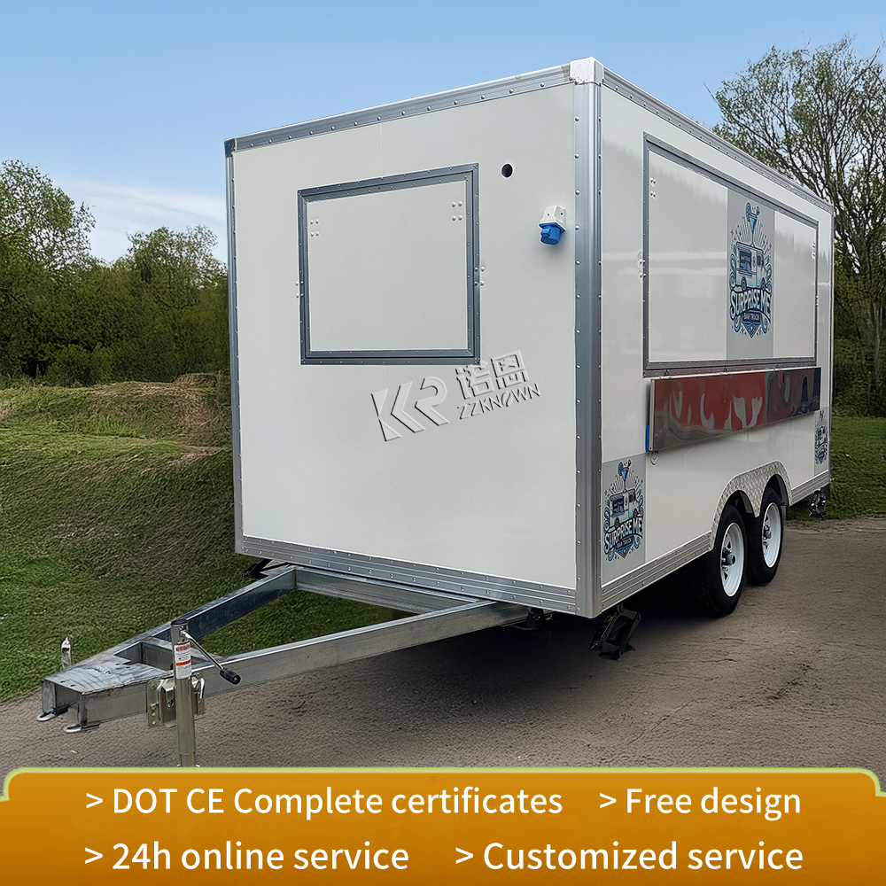 Mobile Food Truck With Full Ki - Commercial Kitchen Trailer ulasan dan harga