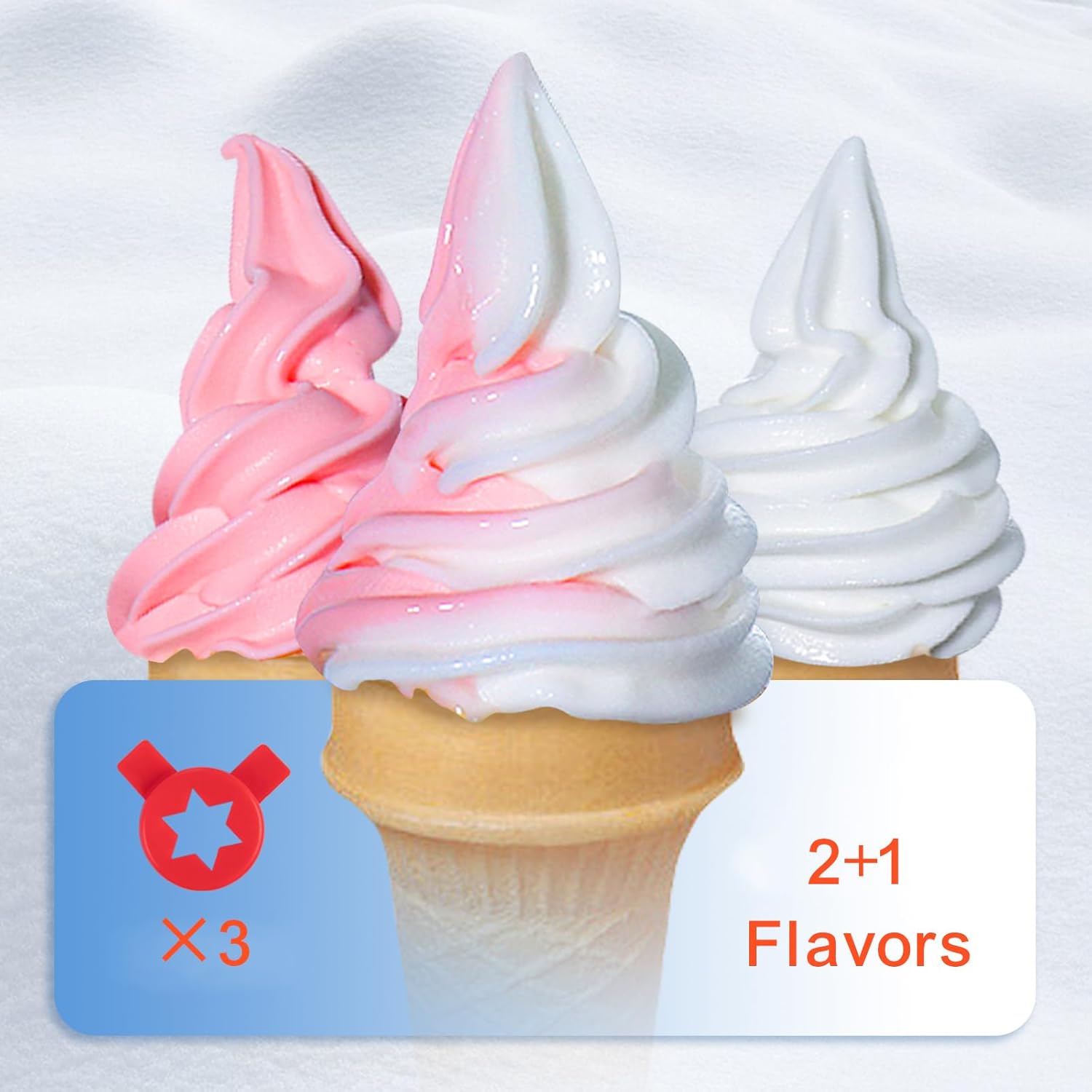 Commercial Ice Cream Maker, 22 - Soft Serve Ice Cream Machine ulasan dan harga