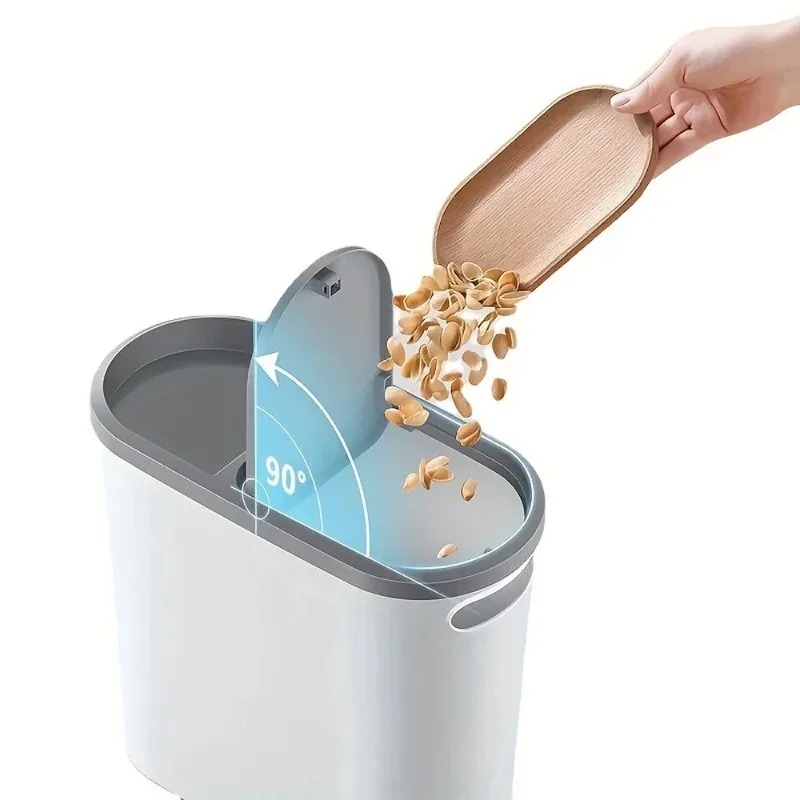 Press Type Trash Can With Lid  - Commercial Kitchen Bin ulasan dan harga