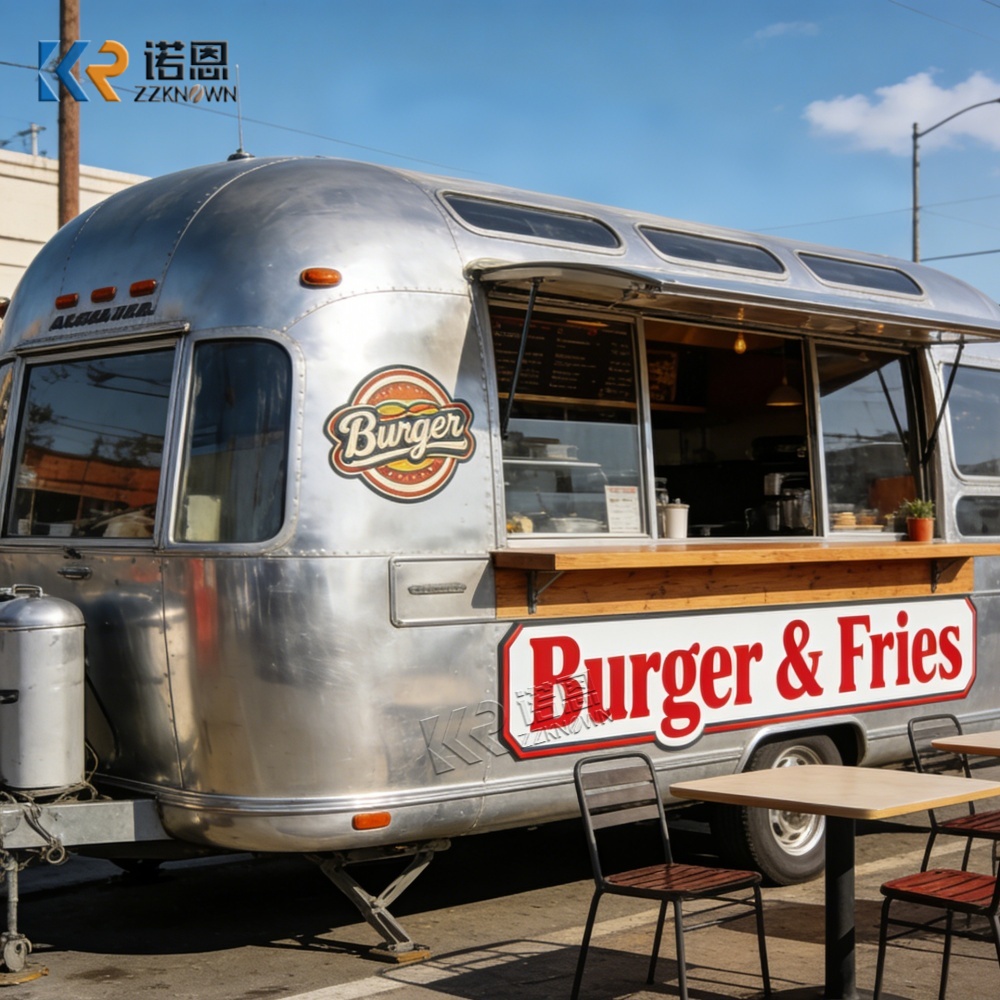 Commercial Mobile Food Trailer - Commercial Kitchen Windows ulasan dan harga