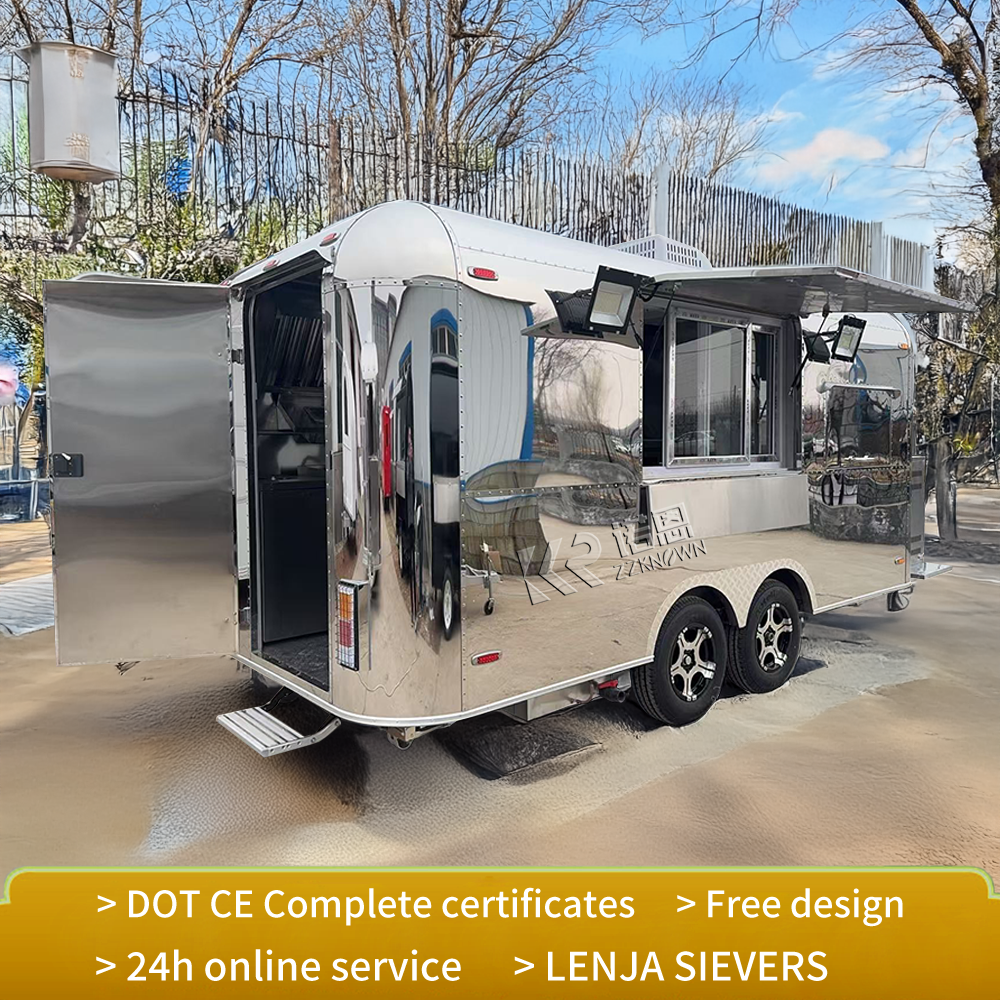 Commercial Mobile Food Trailer - Commercial Kitchen Windows ulasan dan harga