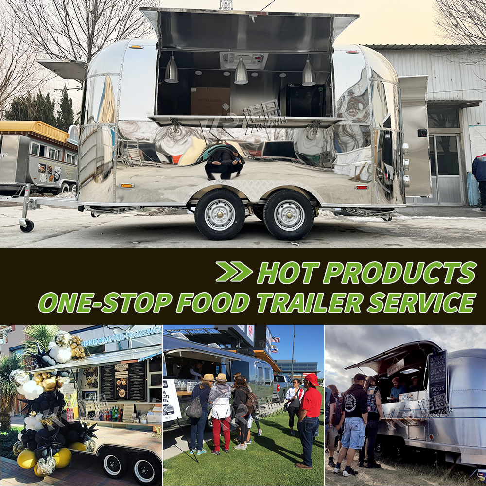 Commercial Mobile Food Trailer - Commercial Kitchen Windows ulasan dan harga