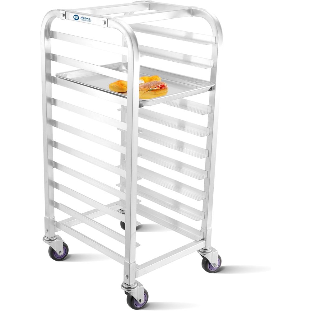 BIEAMA 10-Tier Hal Sheet Pan R - Commercial Kitchen Rack ulasan dan harga