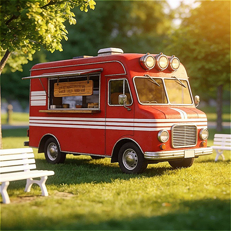 Food Trailer Stainless Steel C - Commercial Kitchen Vendor ulasan dan harga