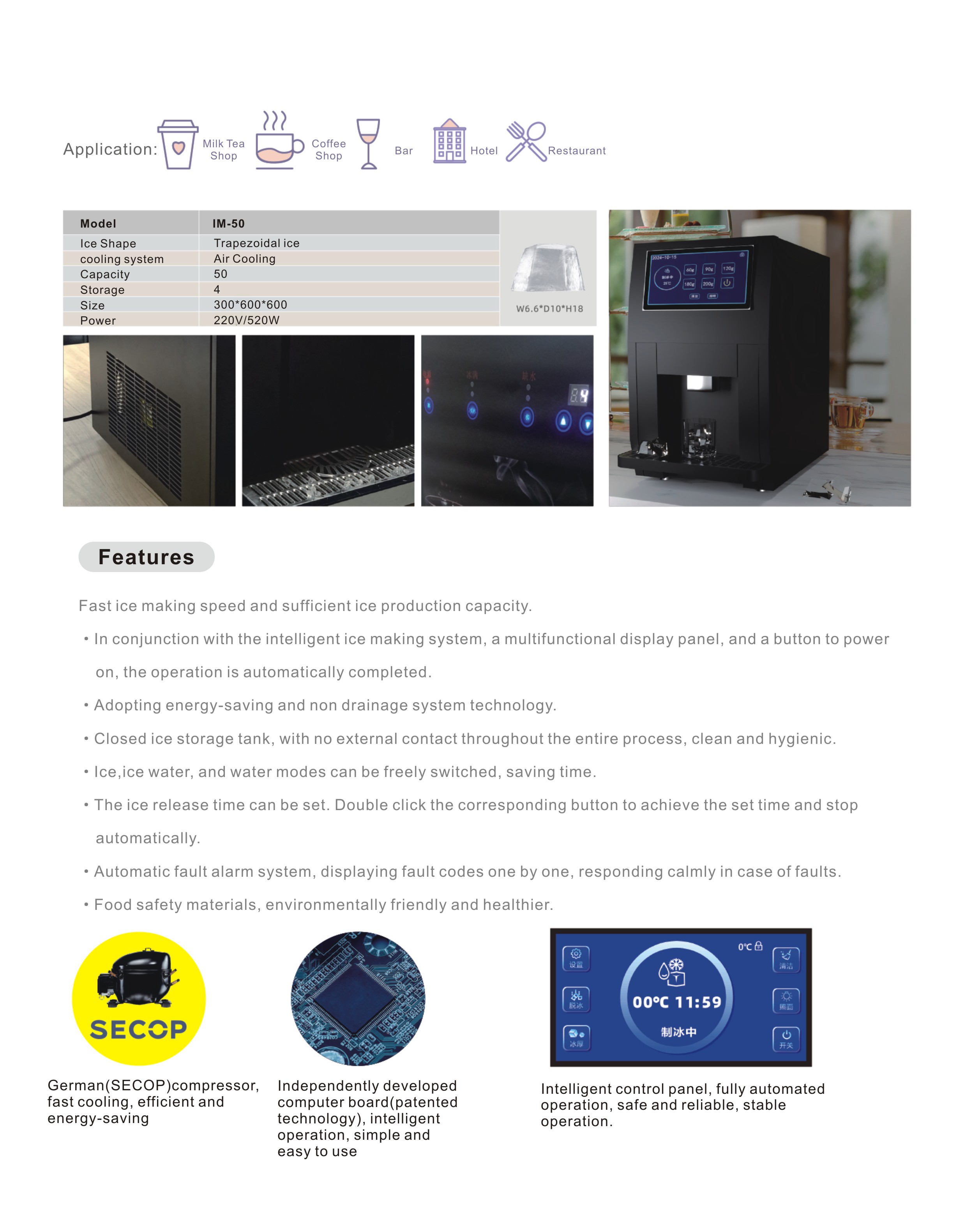 Commercial Ice Maker Machine S - Commercial Kitchen Ice Machine ulasan dan harga